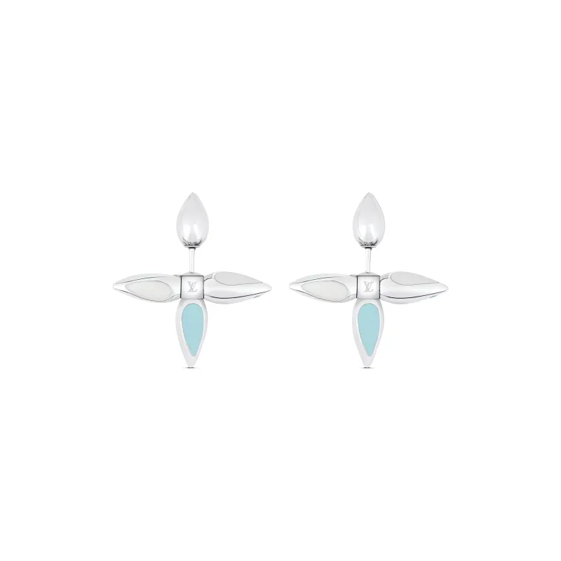 LOUIS VUITTON Earrings Women's Silver-0