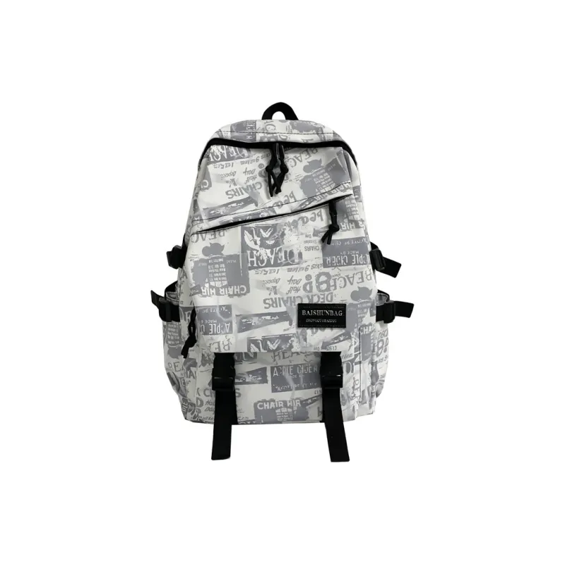 SUN EARTH &U Composite Cloth Backpack Unisex Multicolor-0