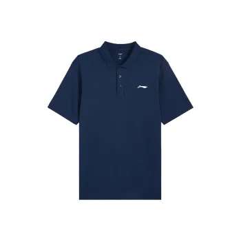 LiNing Polo Shirt Unisex Guangdong Blue
