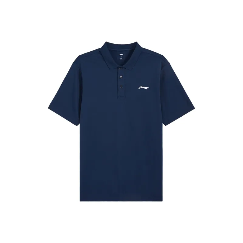 LiNing Polo Shirt Unisex Guangdong Blue-0