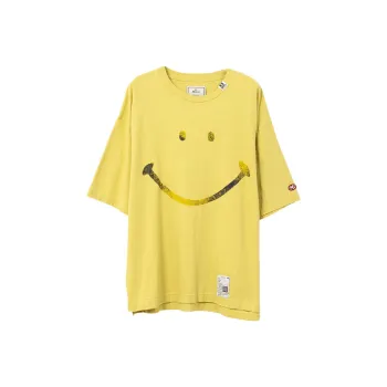 Maison Mihara Yasuhiro Smily Face print T shirt