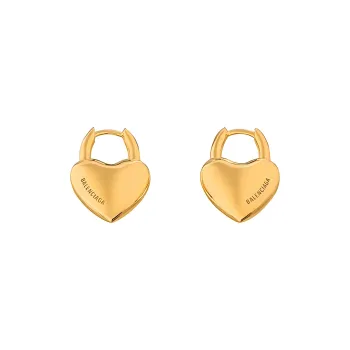 Balenciaga Minnie Heart Earrings