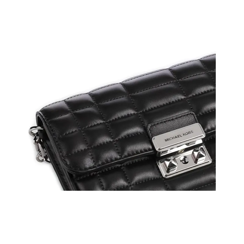 MICHAEL KORS Leather Crossbody Bag, Shoulder Bag Women's Black-4