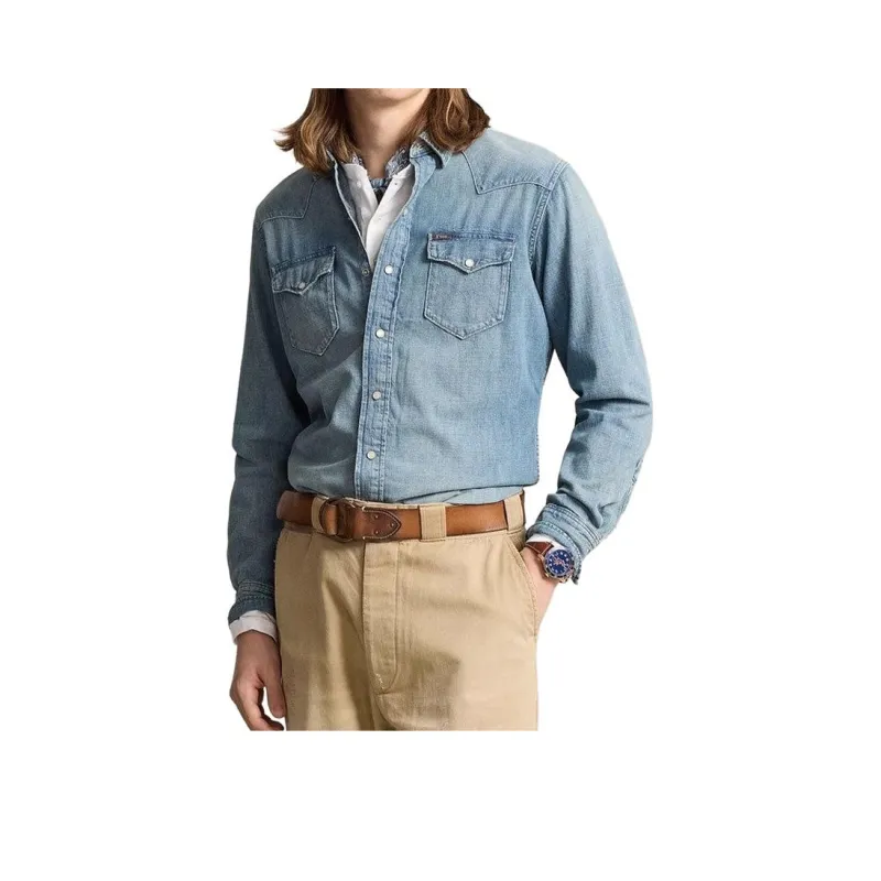 Polo Ralph Lauren SS20 Shirt Men's Blue-0