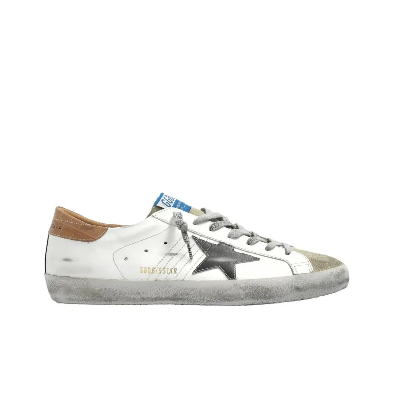 Golden Goose Super Star White Ice Black Beige-1