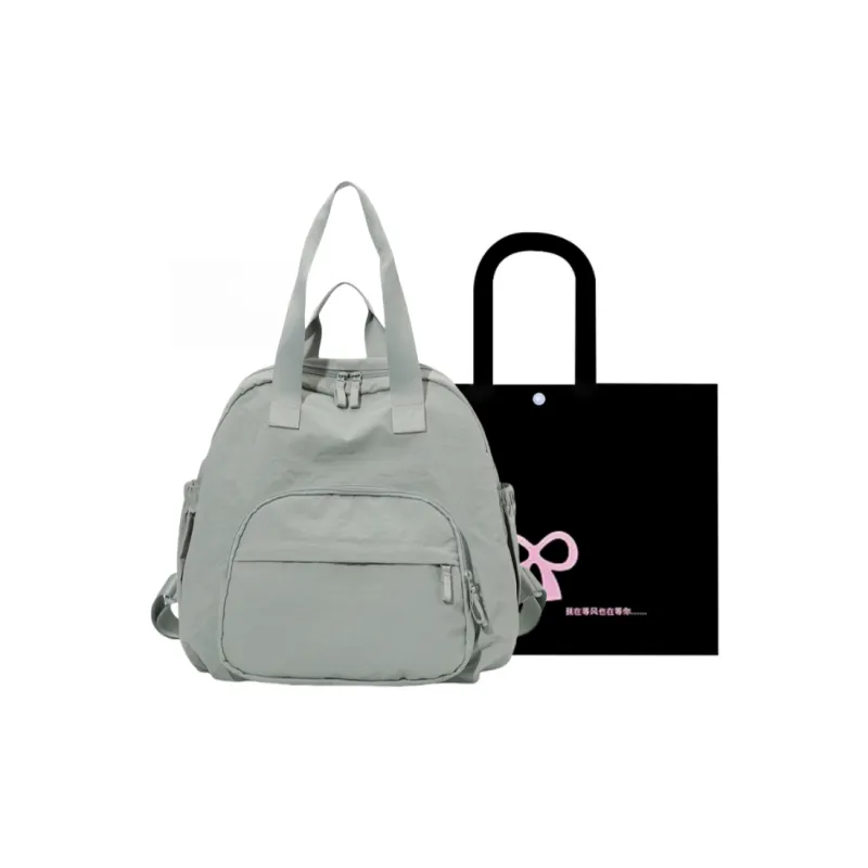 HACIN Nylon Backpack Unisex Multicolor-11