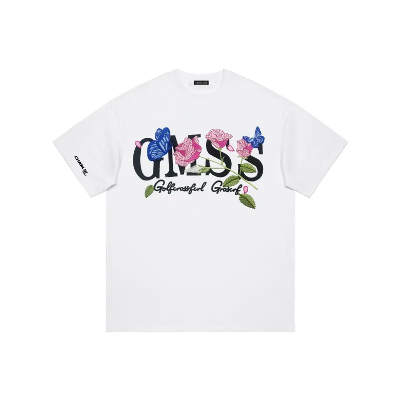 CHARLIE GOLF T Shirt Unisex White-0