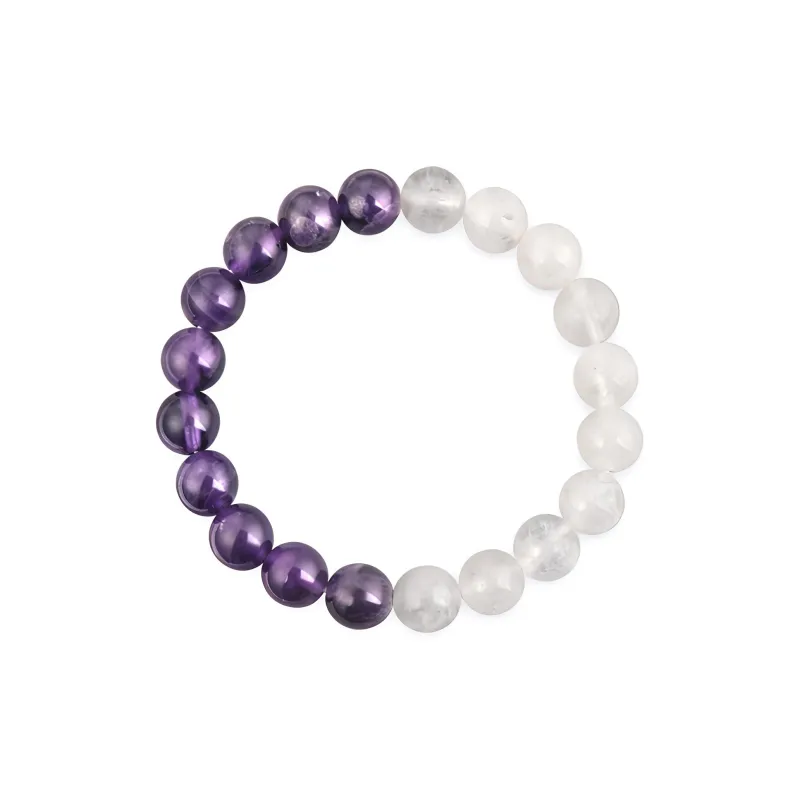 SIMPLE JOYS Crystal Beaded Bracelet Women's-1