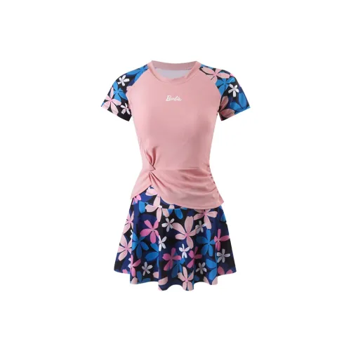 Barbie Two Piece Swimsuit Women's Pink