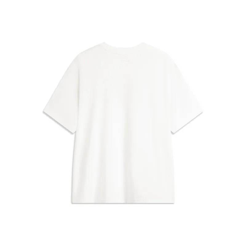 LiNing x Lpl Sports Life Collection T Shirt Unisex Ecru-1