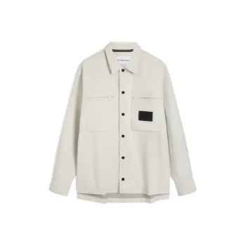 CALVIN KLEIN Shirt Men's Cow Ivory