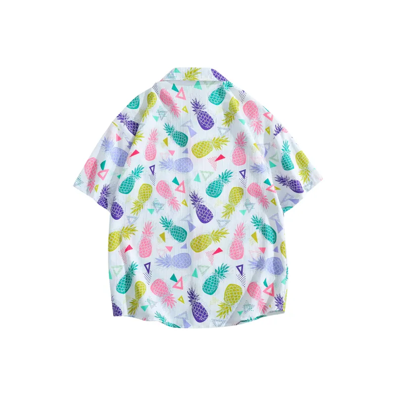 CLOR Shirt Unisex Just Fruit Green-1