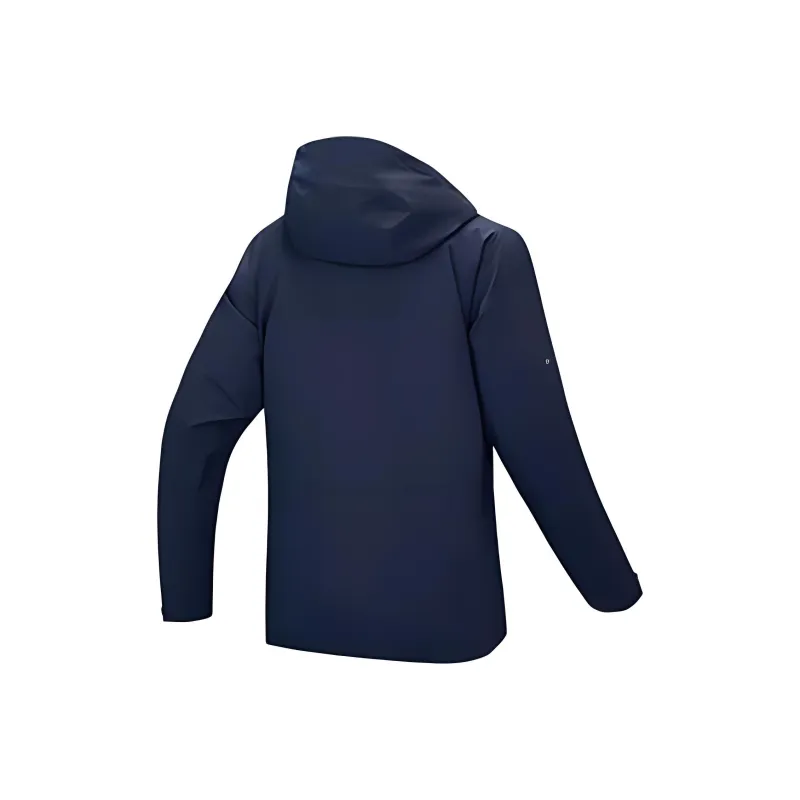 Anta Outdoor Collection Waterproof And Windproof Windbreaker Jacket Women's Midnight Blue-1