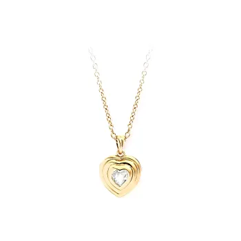 CHIARA FERRAGNI Alloy With Zircon Necklaces Women's Gold