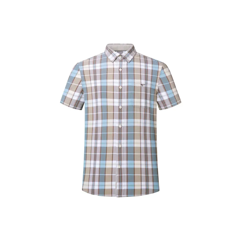 SEPTWOLVES Shirts Men Dark Apricot 702-0