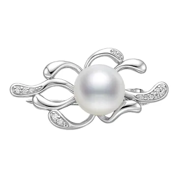 ME LUXE Pearl Brooches Women's