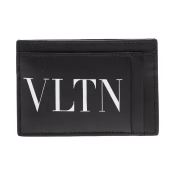 Valentino Vltn Logo Printed Cardholder