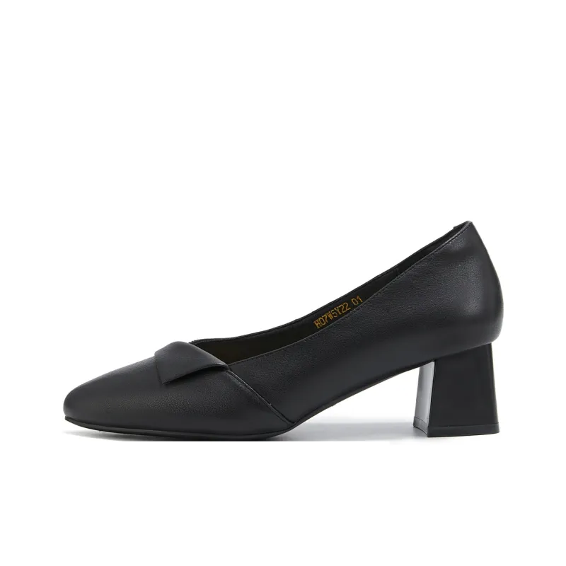 Hotwind Chunky Heel High Heels Women's-0
