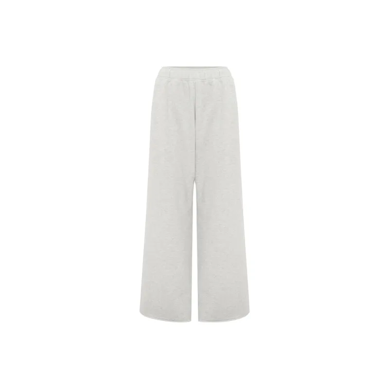 WITH JEAN SS25 Tommy Track Pant Knitted Sweatpants Women's Gray-1