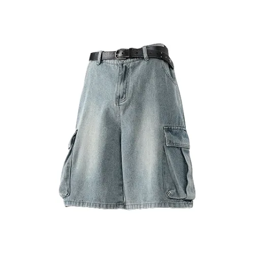 YOFVV Denim Shorts Unisex