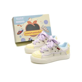 Anime Story Slip Resistant, Abrasion Resistant, Lightweight, Breathable Low Top Skateboard Shoes Women's
