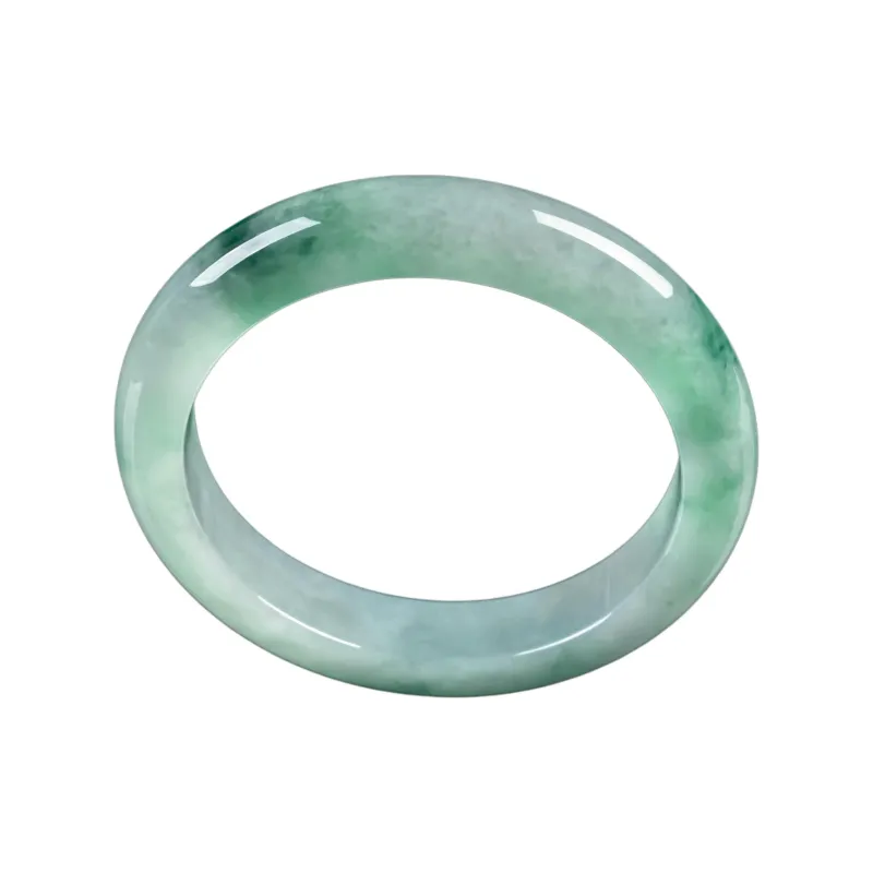 PUPAN Ice Glutinous Jadeite Bangles Women's-0