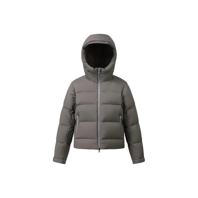 SALOMON Down Jacket Women's Gray-1
