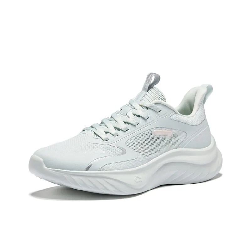 Erke Lingwind Cushioning, Breathable, Slip Resistant Low Top City Commute Running Shoes Women's Blue-2