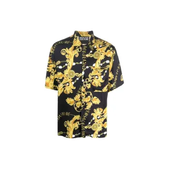 VERSACE JEANS COUTURE Barocco print Shirt