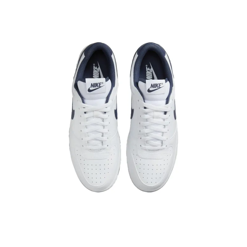 Nike Big Nike Low White/Midnight Navy-3