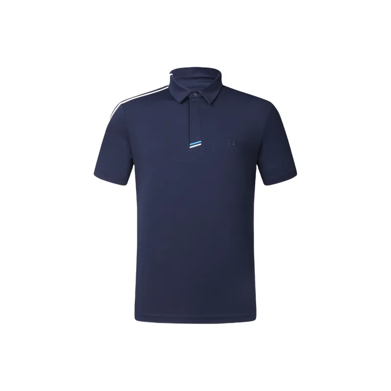 FILA Polo Shirts Men Tide Blue-0