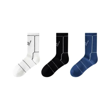 Cotton Gene Mid Calf Socks Men's Combo Set