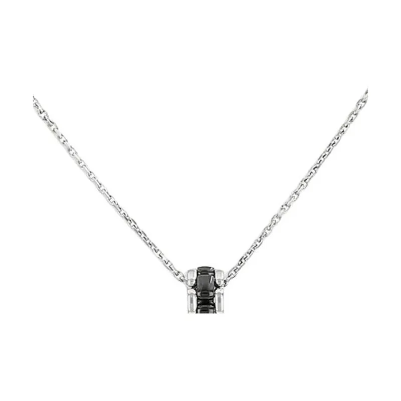 CHANEL 18K White Gold Ultra Diamond Necklace-2