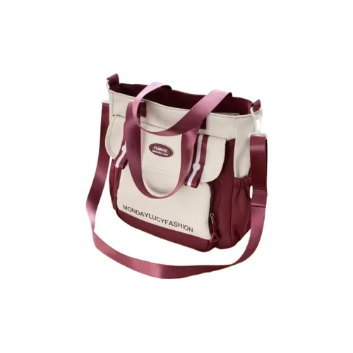 Boniu Nylon Fabric Shoulder Bag Regular Unisex Multicolor