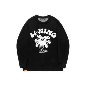 LiNing x STEVEN HARRINGTON Sweatshirt Men's Black