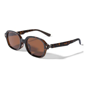 CACUSS Junior TR/Memory Plastic Oval Sunglasses Unisex