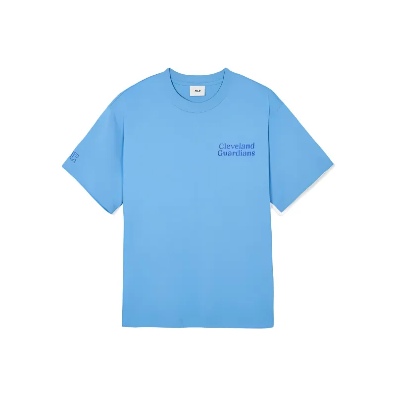 MLB Drop Shoulder Sleeve T-Shirt Unisex Blue-1