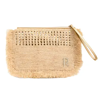 Paco Rabanne Frayed Clutch Bag