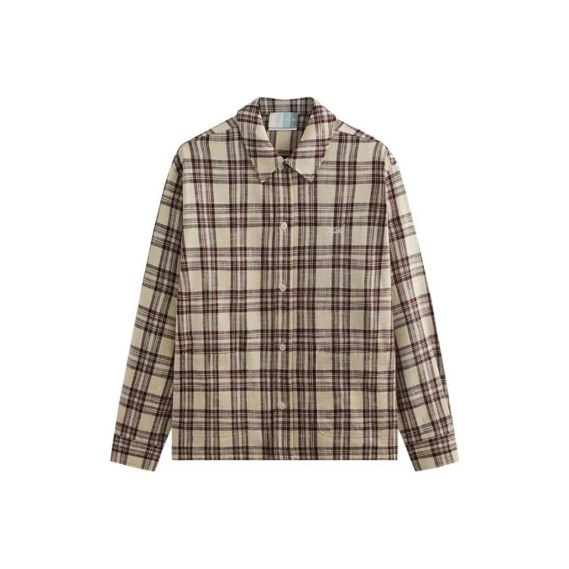 KITH Long Sleeve Boxy Collared Overshirt-0