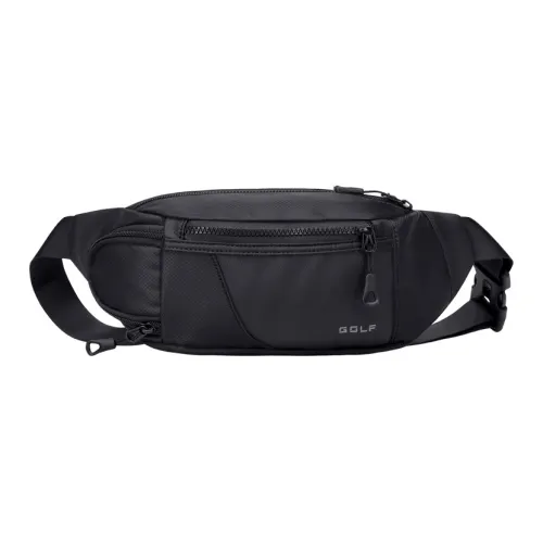 GOLF Water Repellent Fabric Sling Bag Regular Men's Black