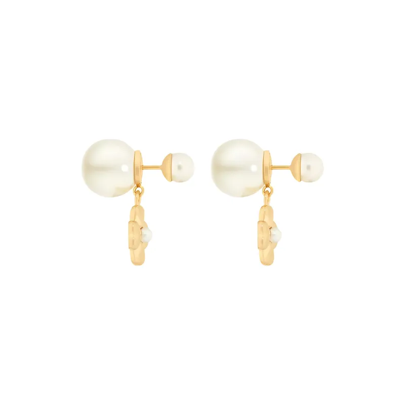 DIOR Metal Earrings Women's Gold-1