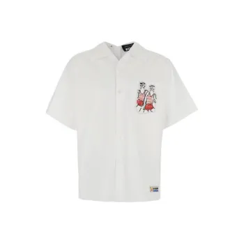 MSGM X Luke Edward Hall Sailors In Love Patch Shirt