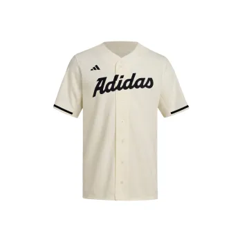 Adidas Free Shipping With AdiClub Dugout Full Button Cotton Jersey
