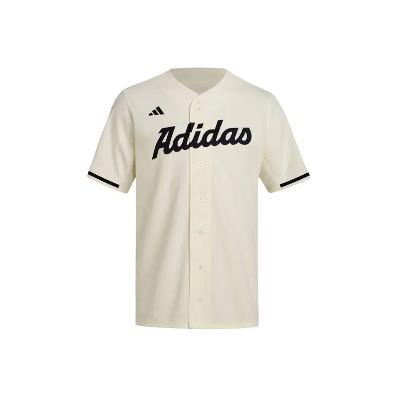 Adidas Free Shipping With AdiClub Dugout Full Button Cotton Jersey-0