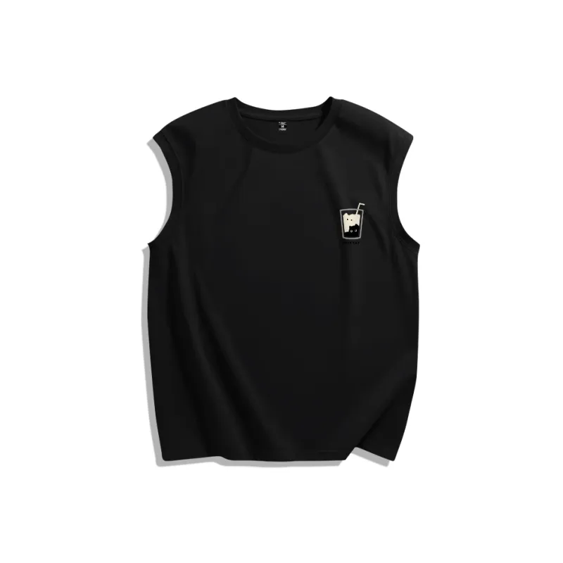 Cotton Tank Tops Unisex-12