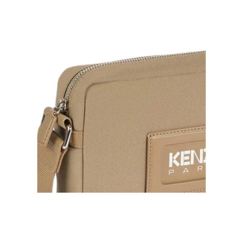 KENZO Logo Patch Shoulder Bag-3