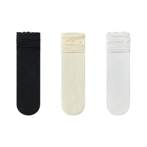 Temooues Mid Calf Socks Women's 3 Pack