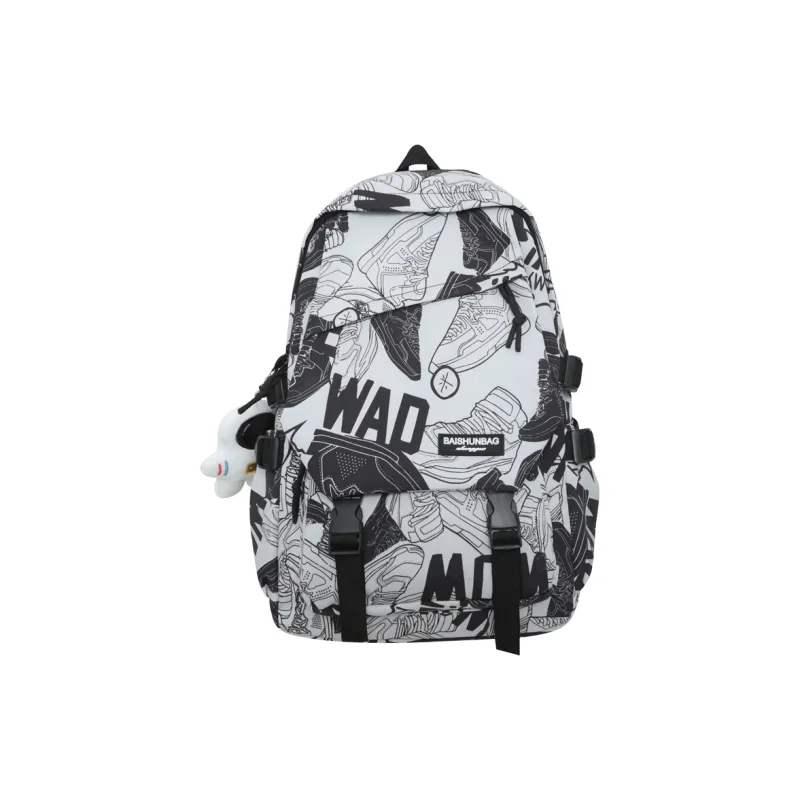 SUN EARTH &U Nylon Backpack Unisex Multicolor-3
