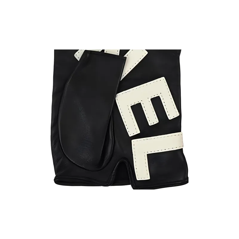 CHANEL Lambskin Other Gloves Men's Black-2