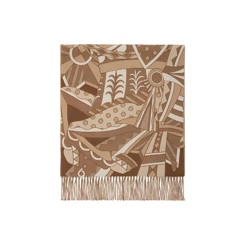 Burberry Carousel Ekd Scarf-1